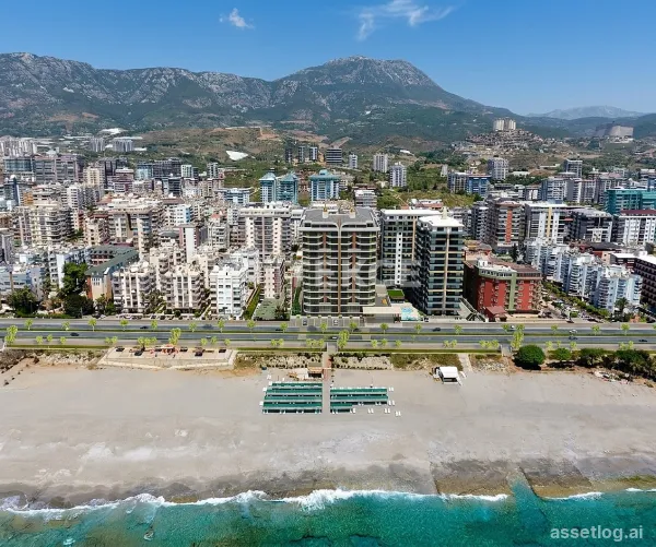 Elegant Apartments in a Seafront Complex in Alanya Mahmutlar
