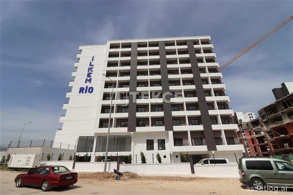 Apartment in Hotel-Concept Rio Project Near Beach in Tömük Mersin