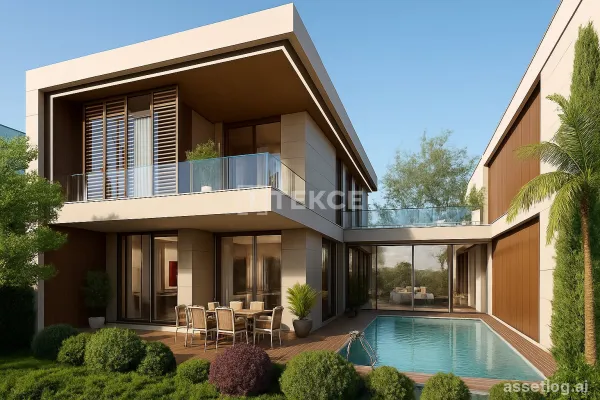 4-Bedroom Villas with Pool and Garden in Antalya Döşemealtı