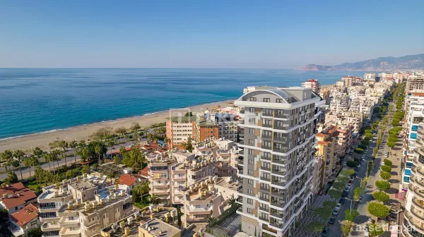 Apartments 100 m from the Beach in Mahmutlar Alanya Turkey