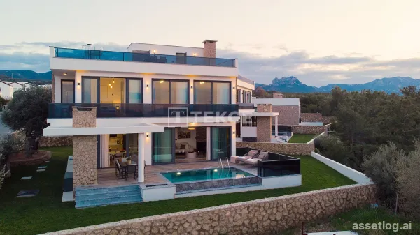 Sea and Mountain View Villas in North Cyprus Girne