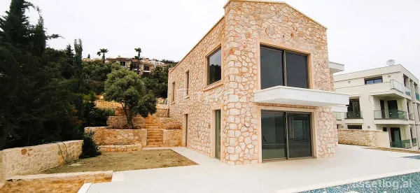 Furnished Seafront Villa for Sale in Antalya Kaş