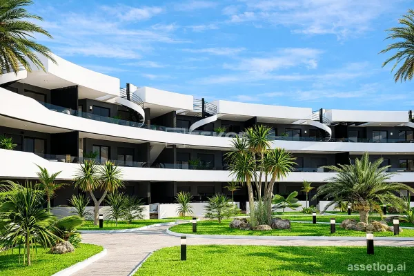 Golf Apartments with Outdoor Spaces in Los Alcázares