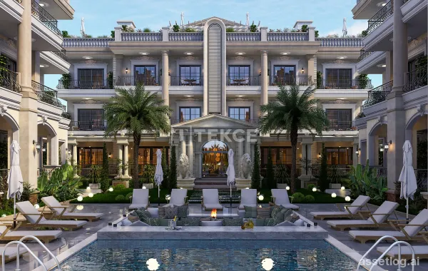 Apartments in Complex with Pool Near the Beach in İskele