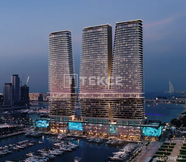 Waterfront Apartments in Dubai Harbour with Sea Views