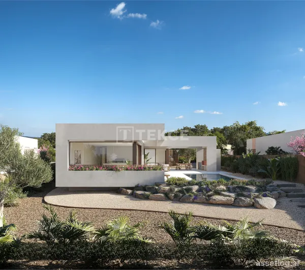 Luxusní samostatné vily se soukromými bazény v Las Colinas Orihuela