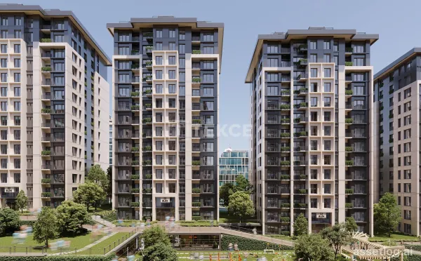Apartments Near Public Transportation in Bağcılar Istanbul