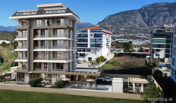 Apartments 300 m from the Beach in Alanya Kestel