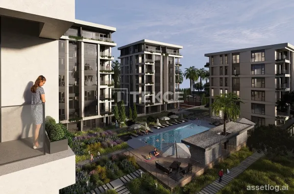 New Apartments in a Branded Project in Mersin