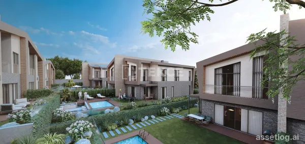Nature and City View Villas in a Complex in İstanbul
