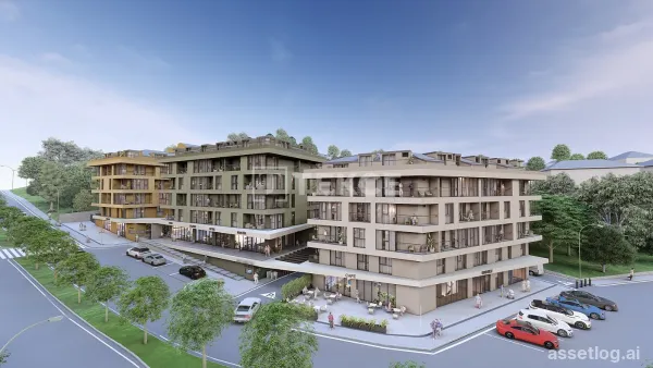 Apartments in a Complex Near the Coast in İstanbul Beykoz