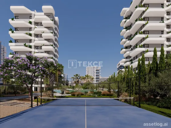 Moderně navržené apartmány k prodeji v Calpe Alicante