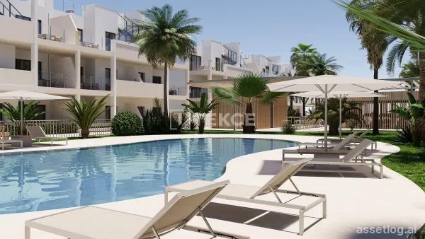 Modern Apartments with Communal Pool in San Cayetano