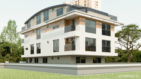 2-Bedroom Apartments with Community Pool in Antalya Güzeloba