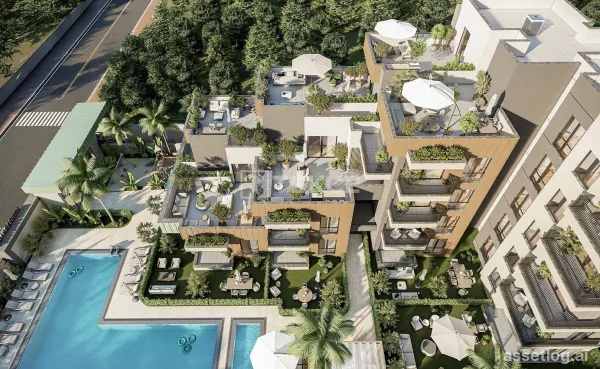 Flats in a Complex with Communal Terrace in Antalya