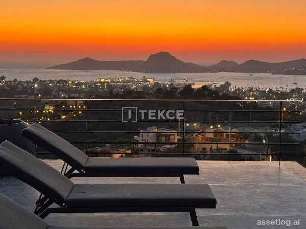 Shell & Core Villa with Marina Views in Bodrum Yalıkavak