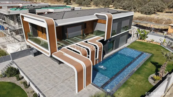 New Villas with Large Gardens and Private Pools in Kuşadası Aydın