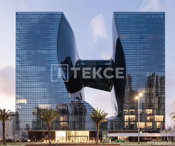 Furnished Luxe Apartment with Pool in Opus in Dubai Business Bay