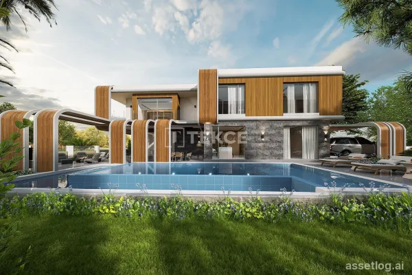 Newly-Built Villa with Private Pool and Garden in Aydın Kuşadası