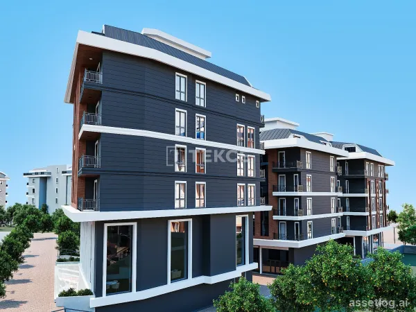 City and Mountain-View Apartments in the Center of Alanya Antalya