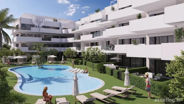 Apartmány s terasami a wellness zařízeními v Alicante
