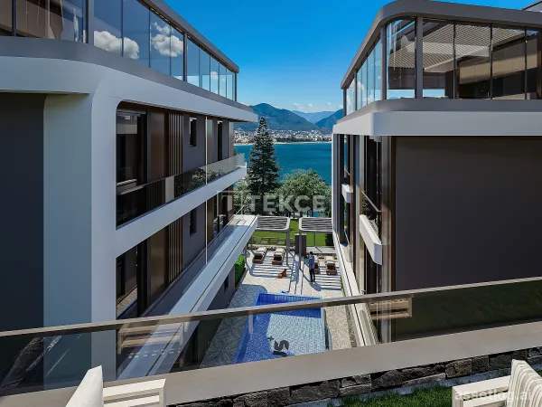 Spacious Apartments with Smart Home Systems in Alanya