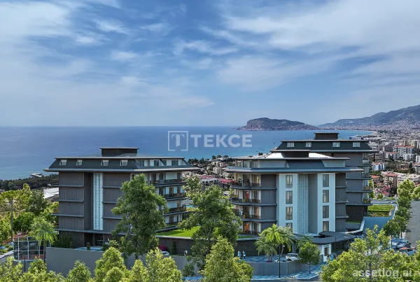 Elegant Apartments 500 M from the Sea in Alanya