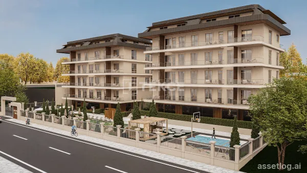 Apartments in a Complex Surrounded by Nature in Alanya Antalya