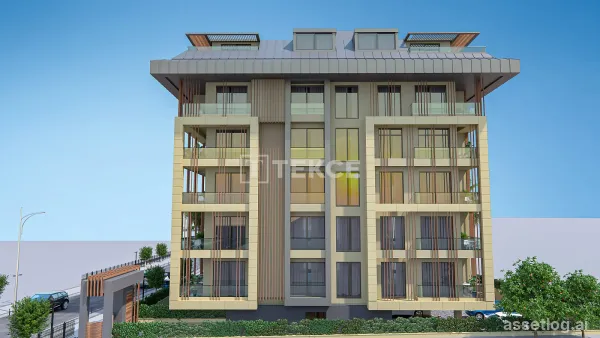 Castle and Sea View Flats in the Center of Alanya