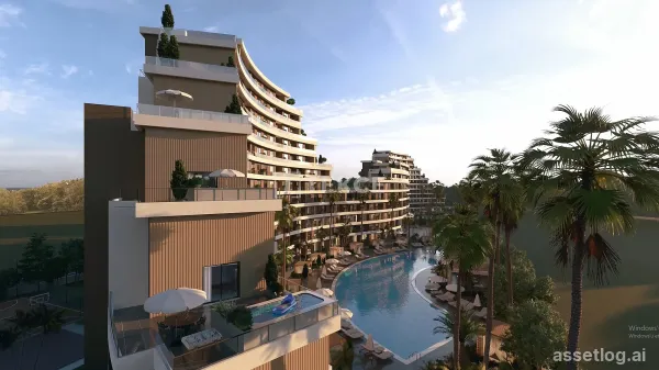 2-Bedroom Flat with Stylish Architecture in Altıntaş Antalya