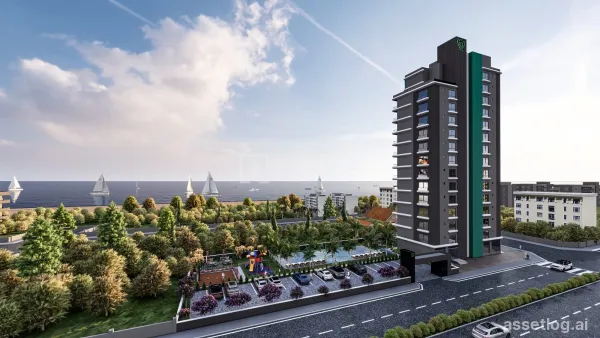 Apartments with Views and Near the Beach in Mersin Tece