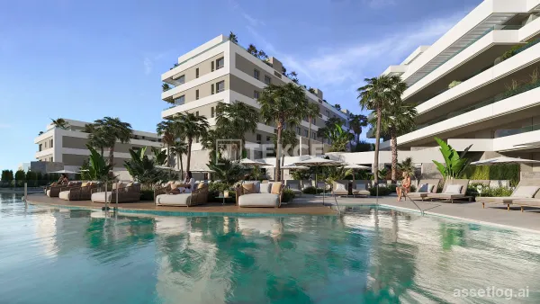 Apartments with Gardens and Pools in Mijas Spain