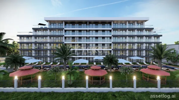 Apartments in a Project Near the Airport in Altıntaş Antalya