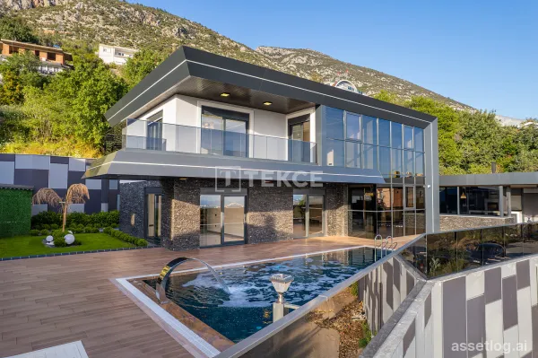 Sea View Villas with Smart Home Technology in Alanya