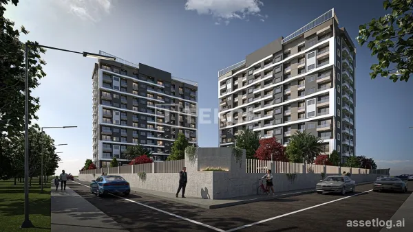 Flats in a Complex with Extensive Social Amenities in Mersin Mezitli