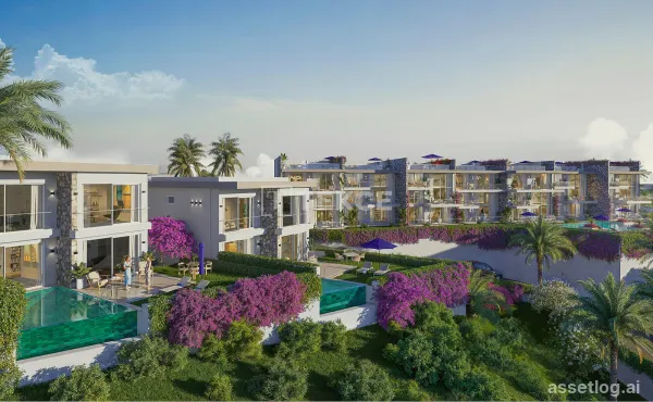 Apartments with Mountain and Sea Views in Girne Esentepe