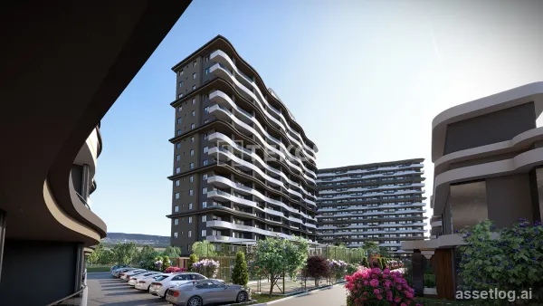 New Apartments in a Complex with Pool and Gym in Mersin Ayaş