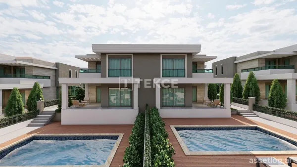 Villas with Private Swimming Pools and Gardens in Manavgat