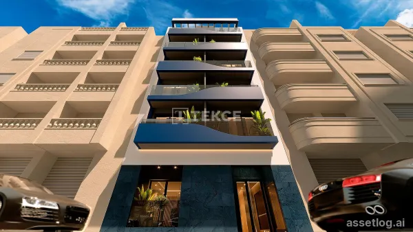 Apartmány s výhledem na moře poblíž pláže v Torrevieji, Alicante
