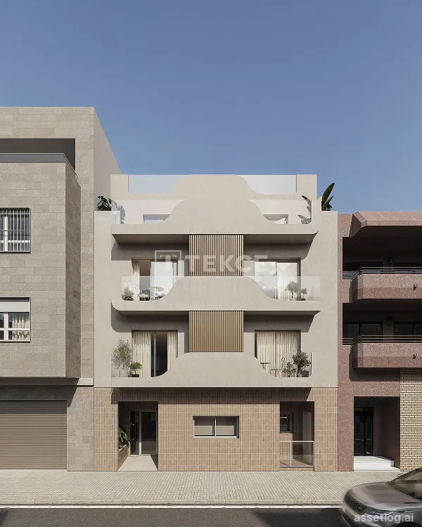 Elegantní apartmány s bazénem na střeše v centru Torrevieja