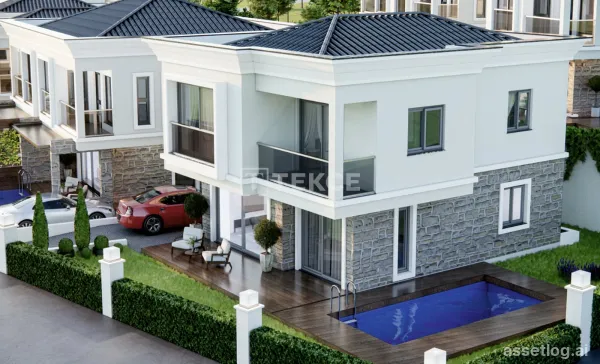 Brand-New Villas with Pools Near Daily Amenities in Aydın