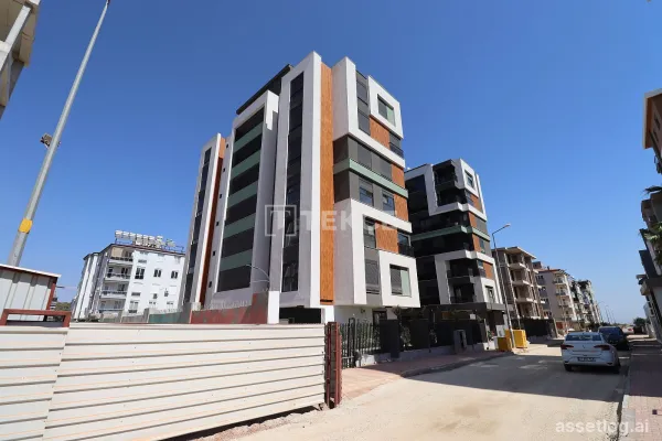 Flats with a Pool and Underfloor Heating in Antalya Kepez
