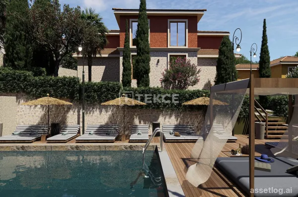 Semi-Detached Villas with Private Gardens in Seferihisar