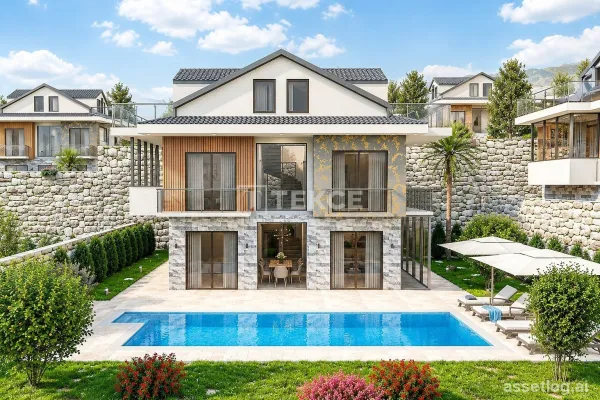 Homes with Private Pools in a Central Location in Muğla Fethiye