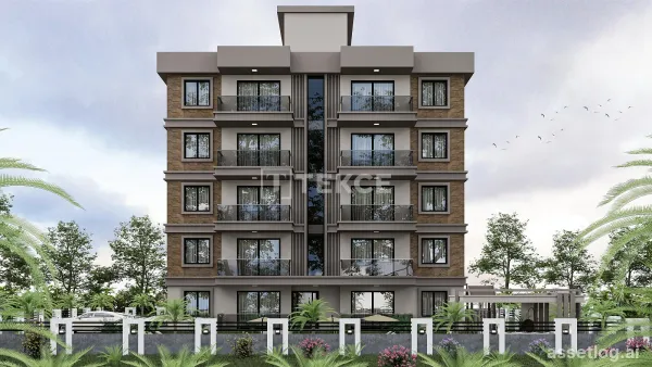 Mountain-View Apartments in a Complex with Pool in Döşemealtı