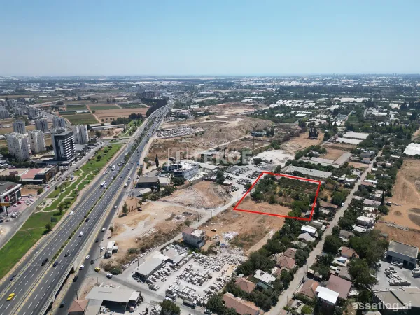 Zoned Commercial Land near Gazi Boulevard in Antalya Muratpaşa