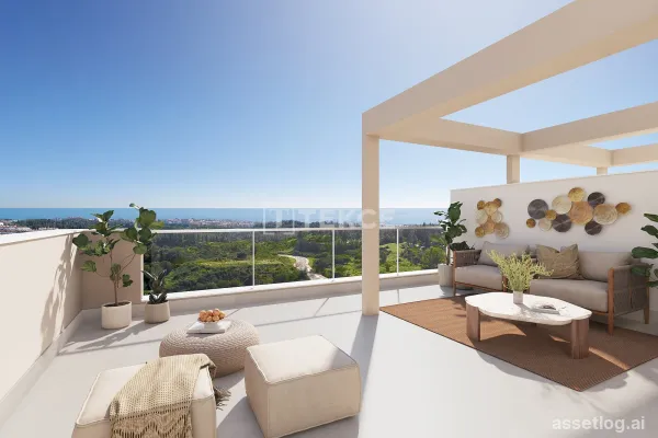 Panoramic View Apartments with Pool and Gardens in Mijas