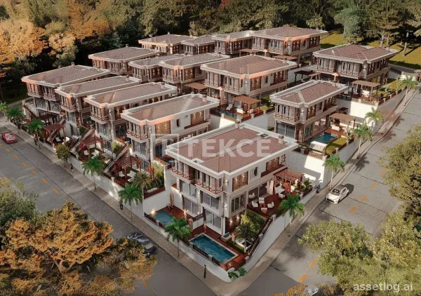 Spacious Villas with Pools, Intertwined with Nature in Kuşadası