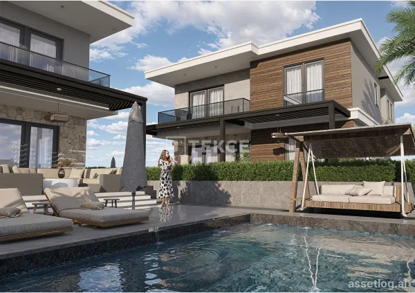 Luxury Villas with Pool in a Complex in Muğla Fethiye