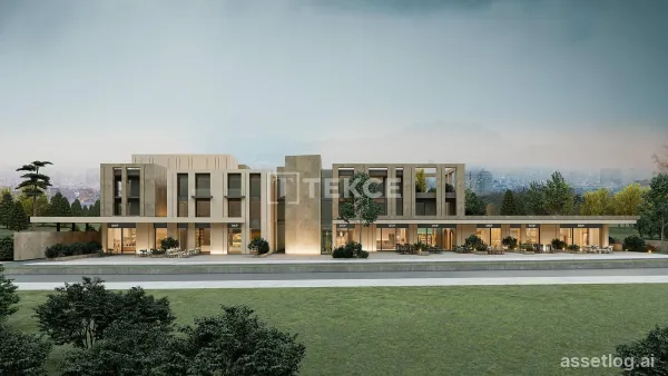 Shops and Offices on the Main Street in İncek Ankara